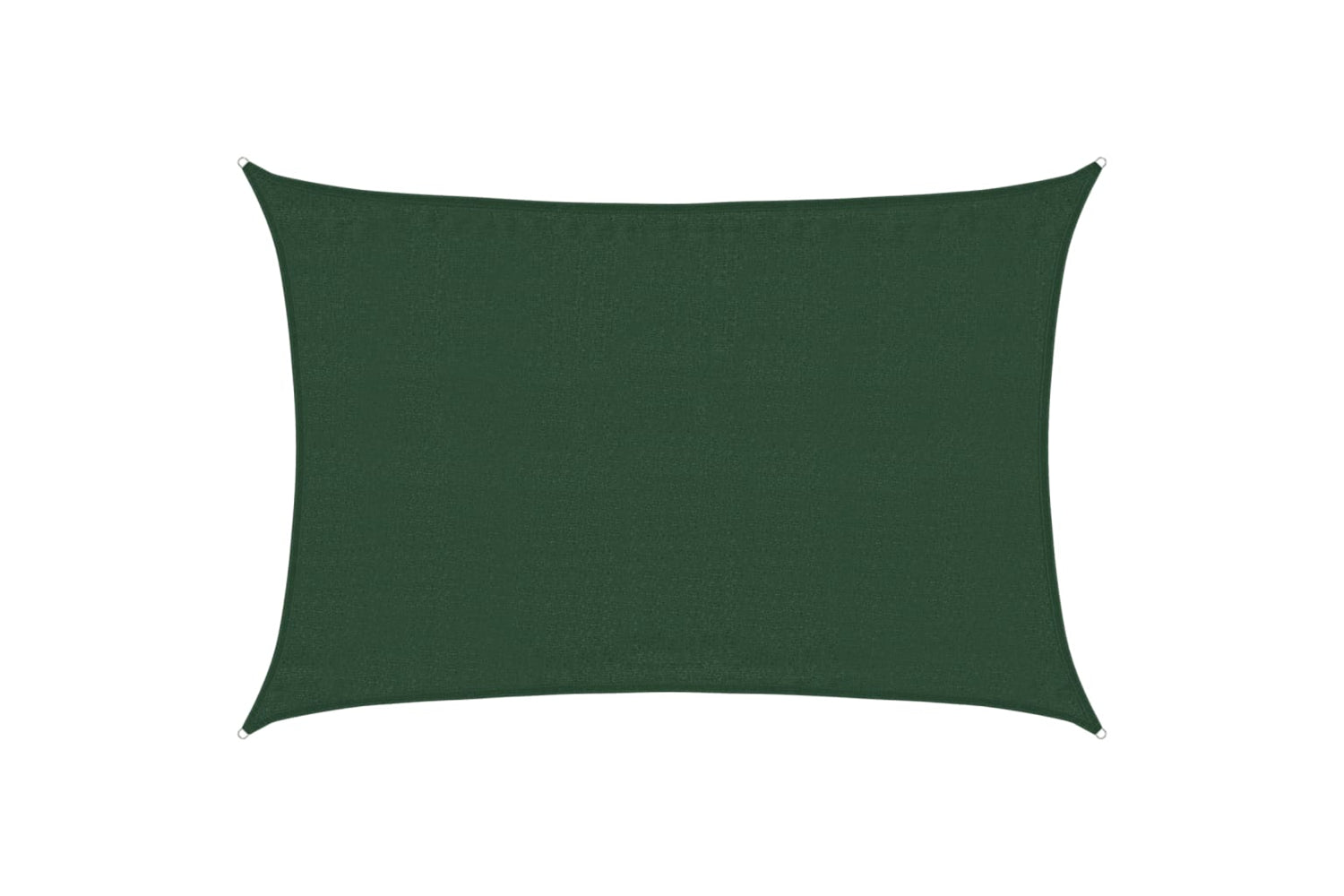 vidaXL 311461 Sunshade Sail 160 G/mÂ² Dark Green 3.5x4.5 M Hdpe
