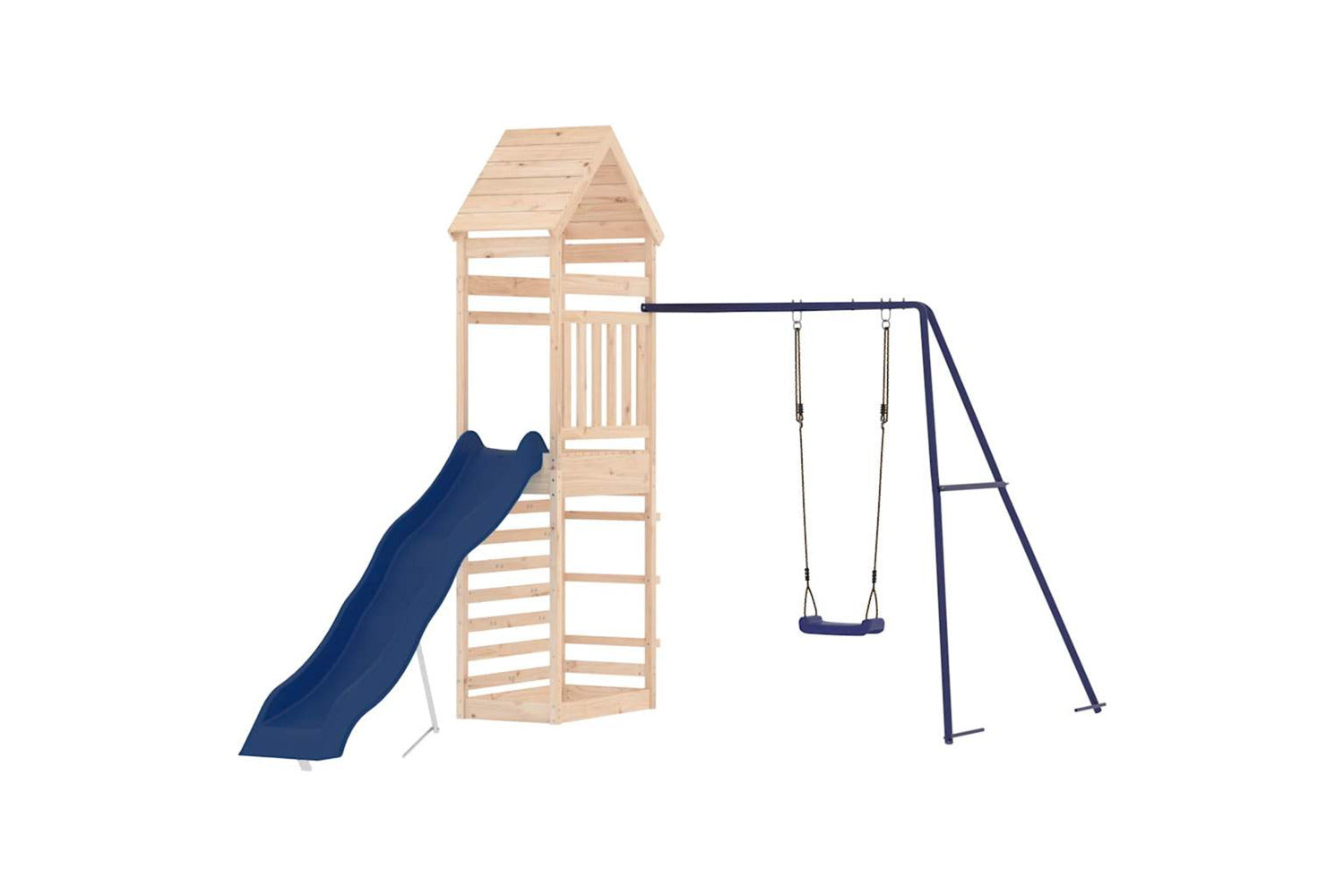 Vidaxl 3156928 Outdoor Playset Solid Wood Pine-2