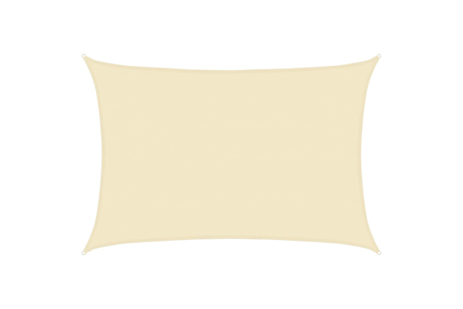 Vidaxl 311192 Sunshade Sail 160 G/mâ² Cream 5x7 M Hdpe