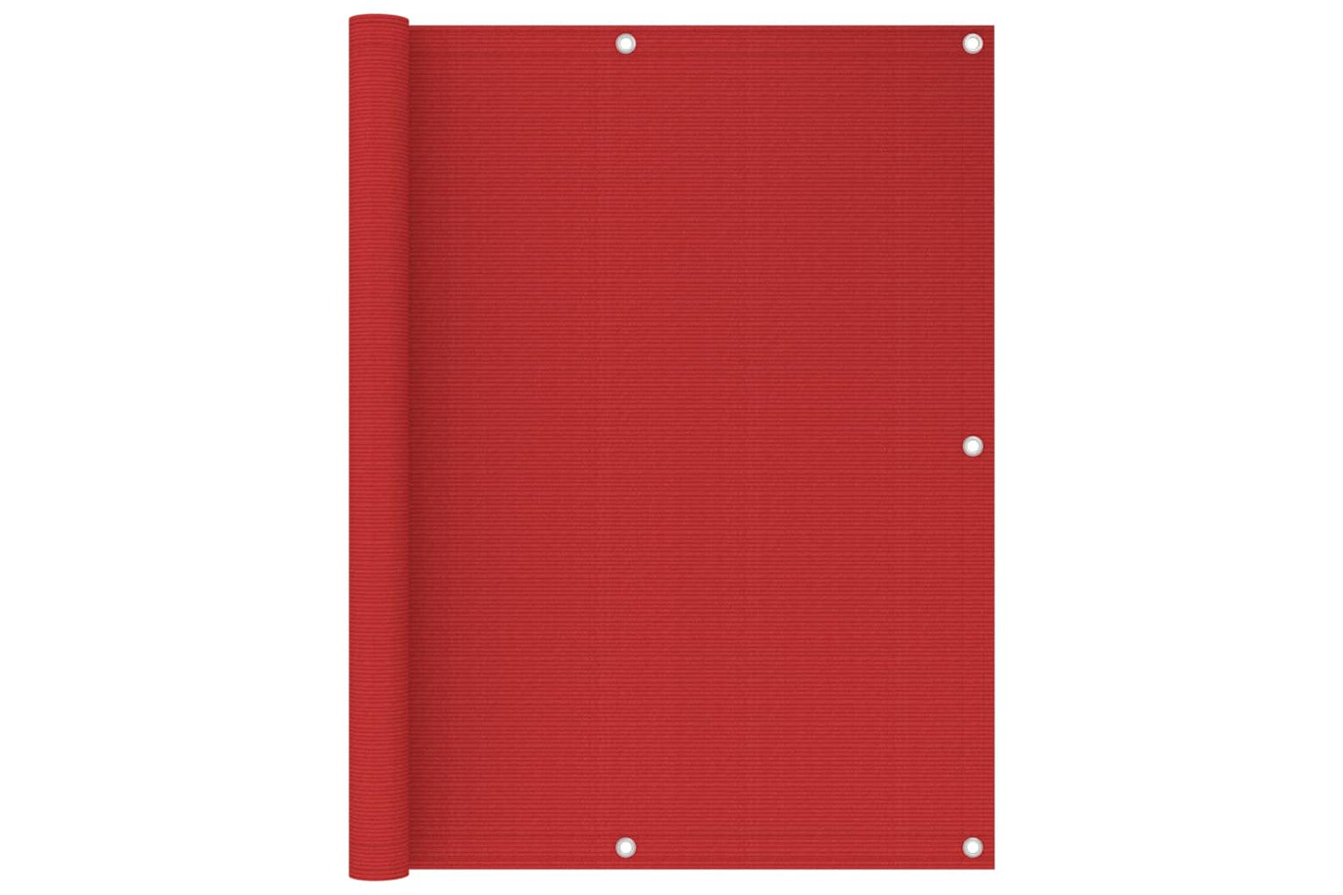 vidaXL 311014 Balcony Screen Red 120x500cm Hdpe