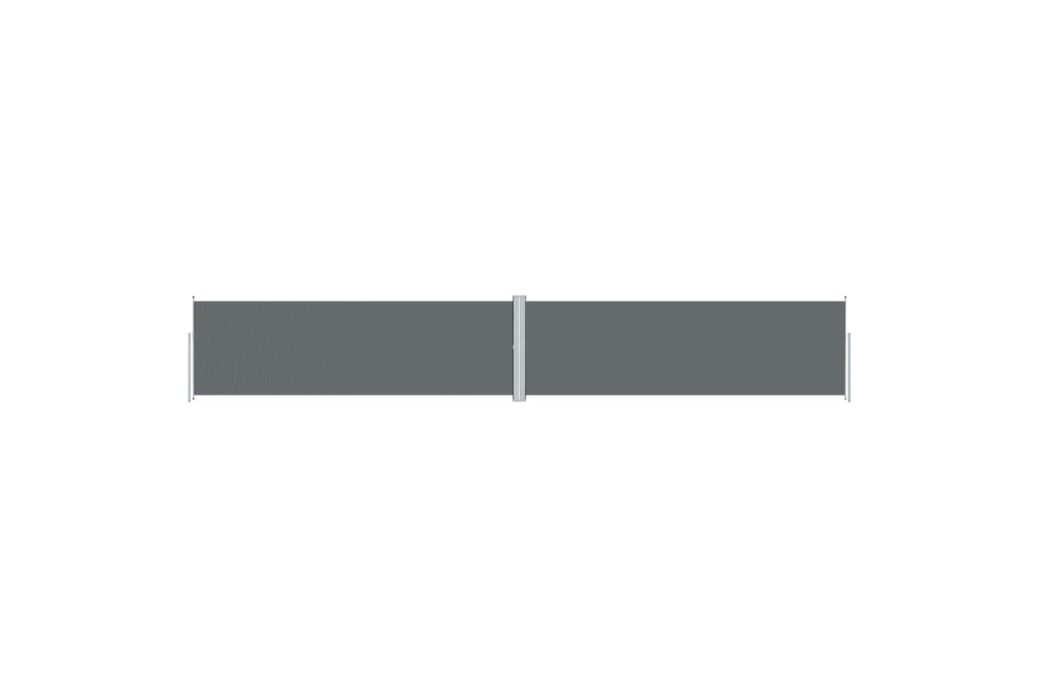 vidaXL 318032 Retractable Side Awning Anthracite 160x1000cm