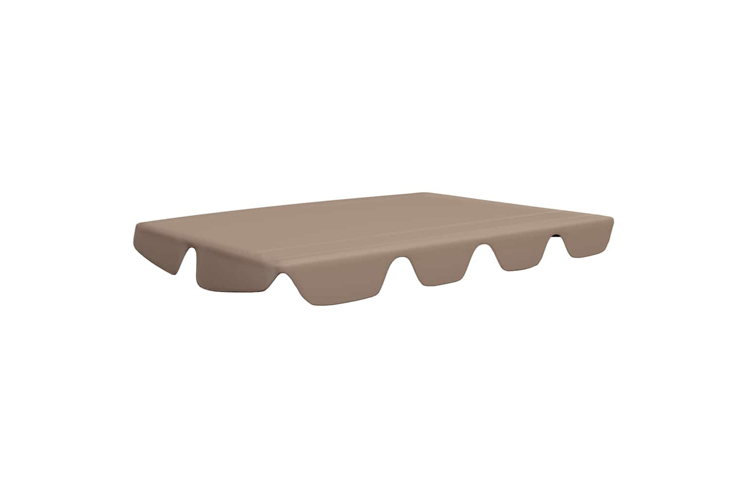 Vidaxl Replacement Canopy For Garden Swing Taupe 150/130x105/70 Cm