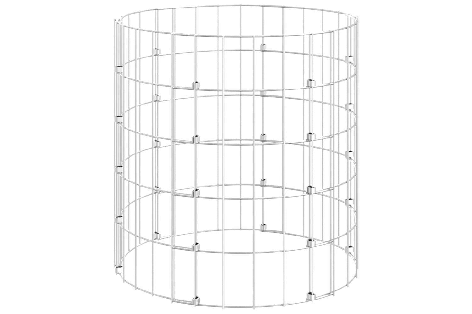 Vidaxl 3115941 Garden Composter ÃƒÂ˜50x50 Cm Galvanised Steel