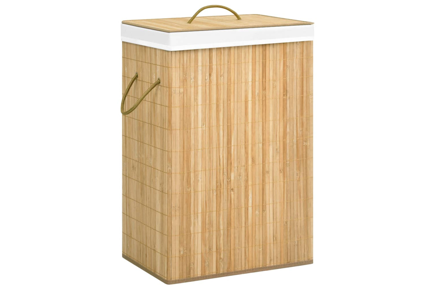 Vidaxl 320739 Bamboo Laundry Basket 72 L