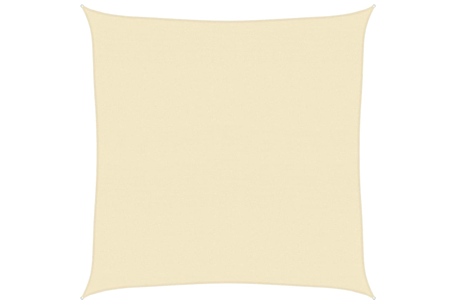 vidaXL 311168 Sunshade Sail 160 G/mÂ² Cream 5x5 M Hdpe