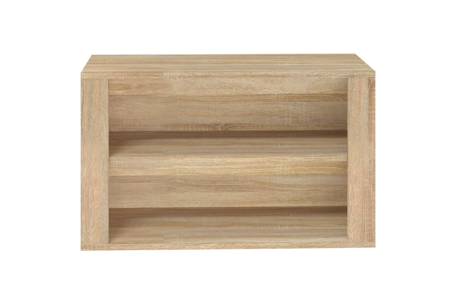 vidaXL 816899 Shoe Rack Sonoma Oak 75x35x45cm Engineered Wood-4