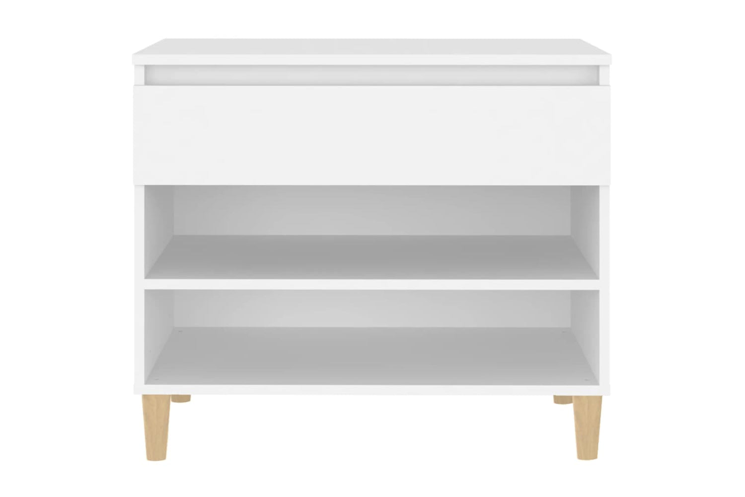 vidaXL 819756 Shoe Cabinet White 70x36x60cm Engineered Wood-5