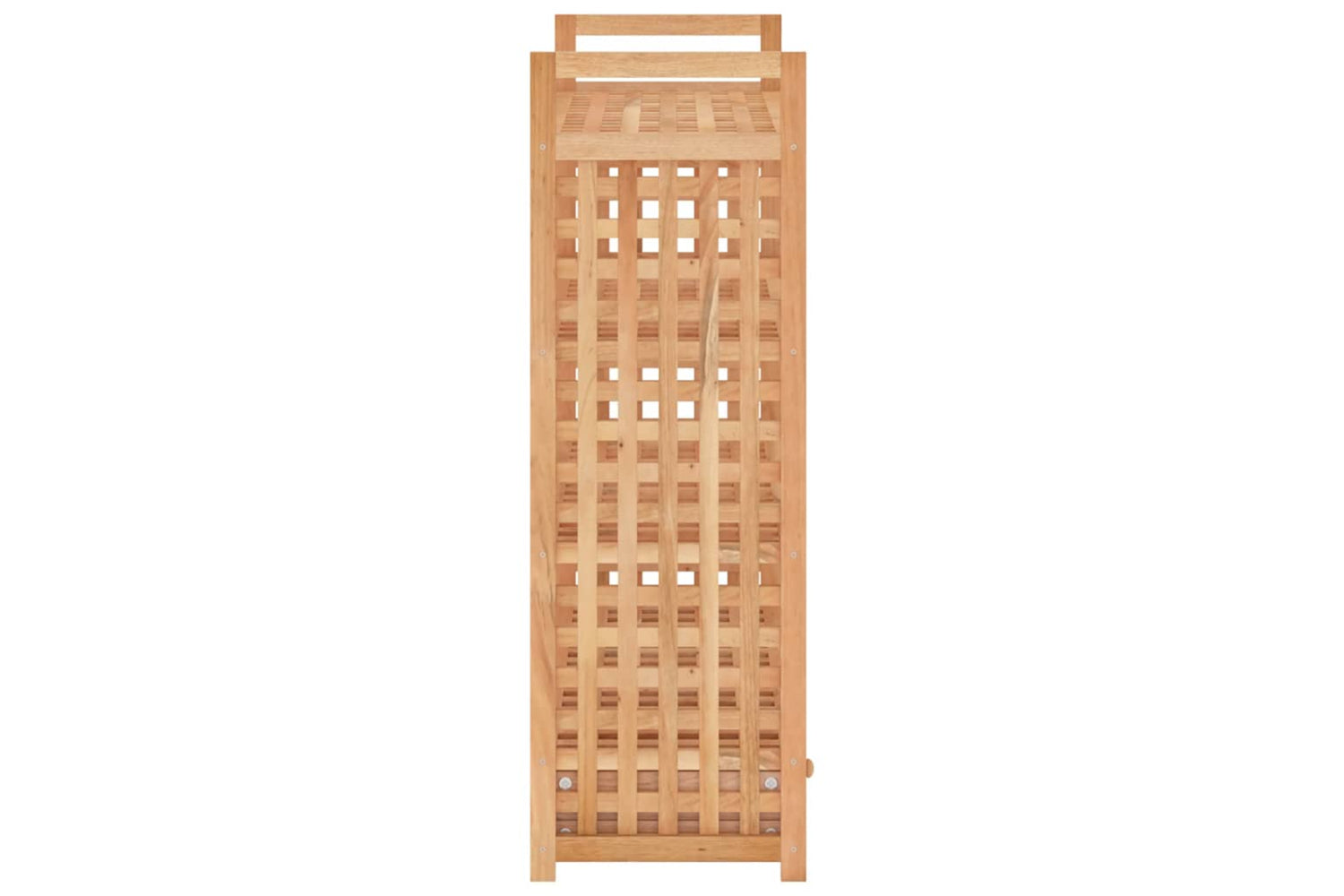 vidaXL 350359 Shoe Rack With Drawer 70x27x81cm Solid Wood Walnut-5
