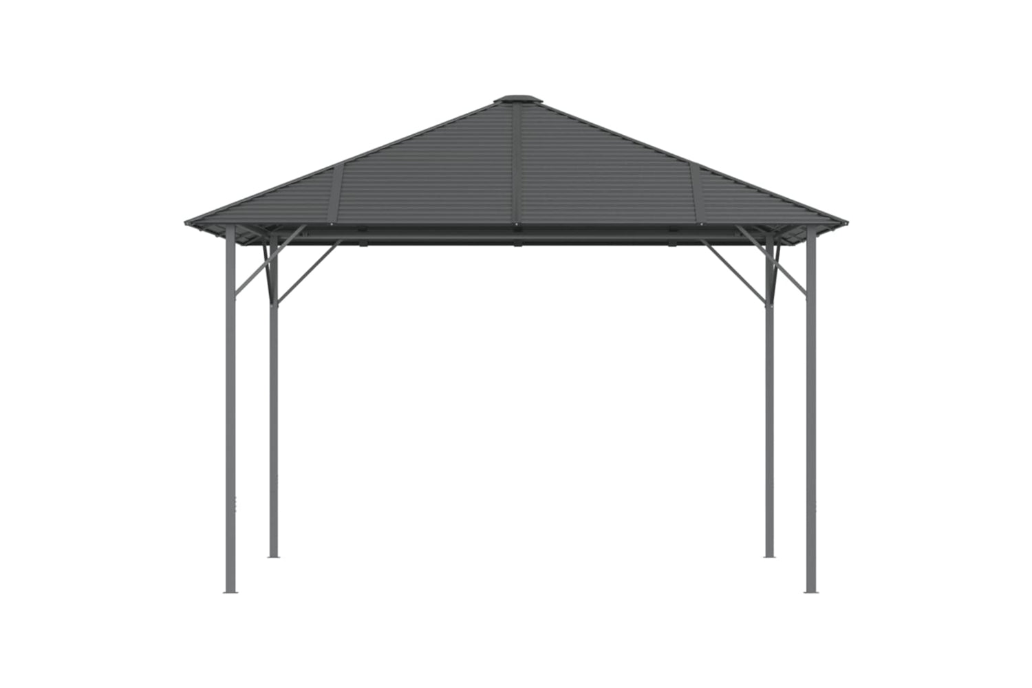 Vidaxl 315247 Gazebo With Roof 3x3 M Anthracite-2