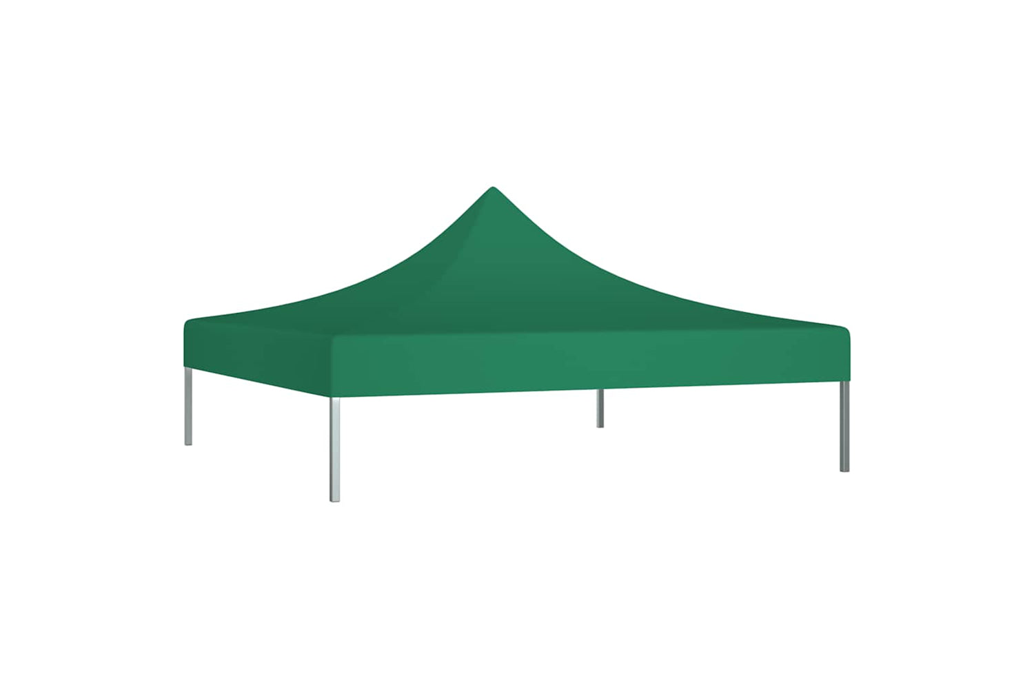 Vidaxl 315341 Party Tent Roof 2x2 M Green 270 G/mâ²-2