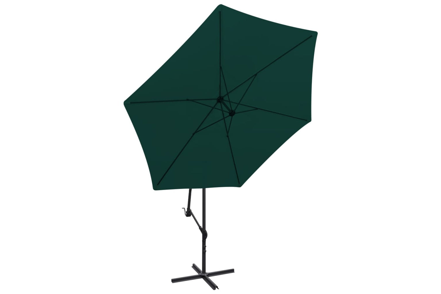Vidaxl 42200 Cantilever Umbrella 3 M Green-2