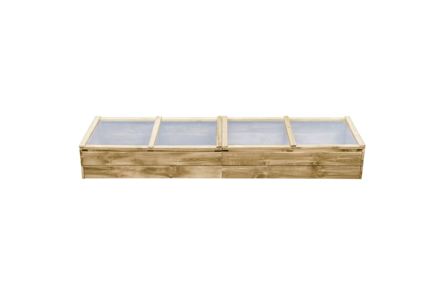 vidaXL 45303 Greenhouse Impregnated Pinewood 200x50x35cm-2