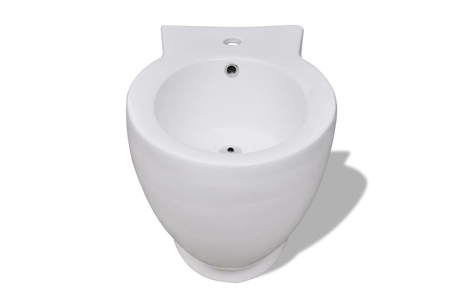 Vidaxl 140665 Round Bidet Stand White High-quality Ceramic-2