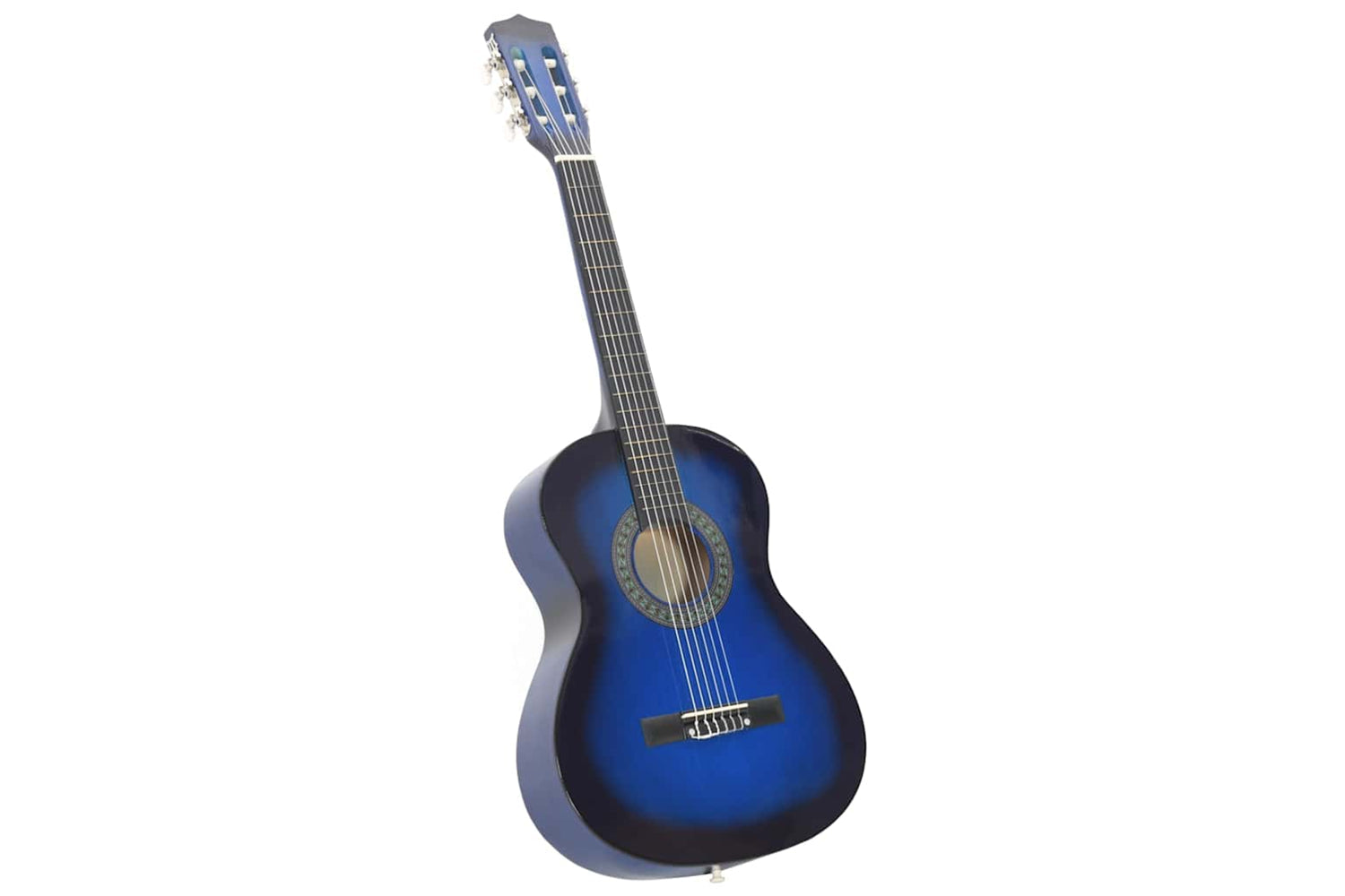 vidaXL 70116 Classical Guitar For Beginner And Kids Blue 3/4 36"-2