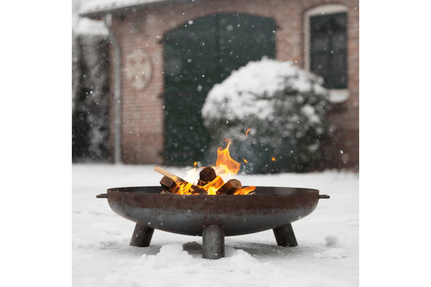 Redfire 411828 Fire Bowl Salo Black Steel 80 Cm 81020-4