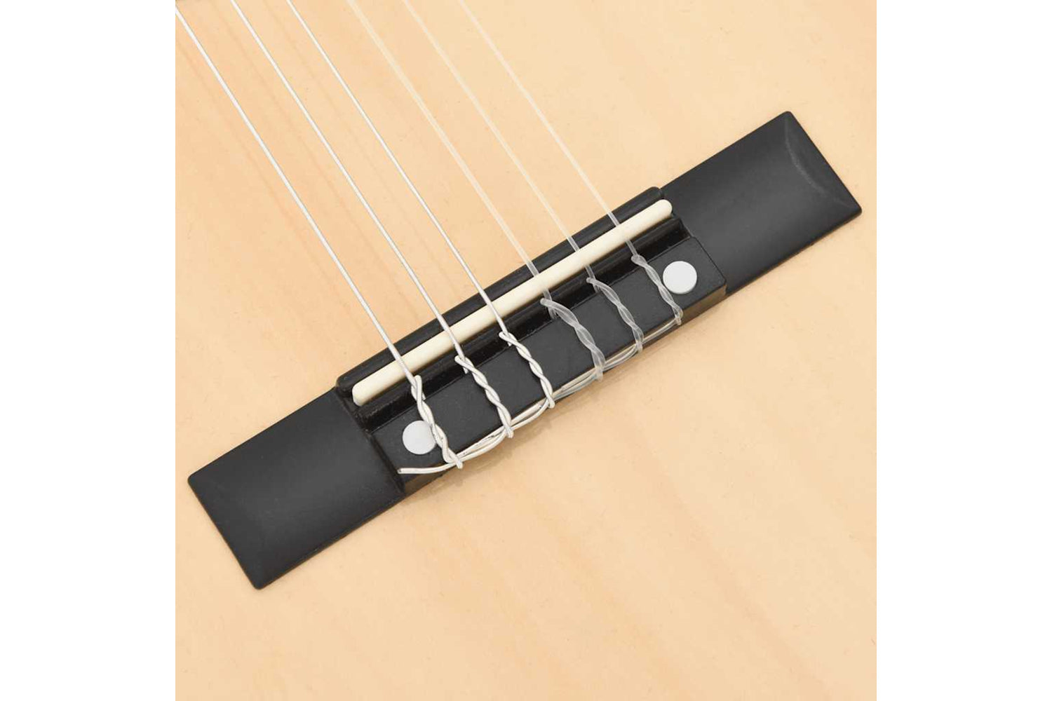 vidaXL 70123 8 Piece Classical Guitar Children Beginner Set 1/2 34-8