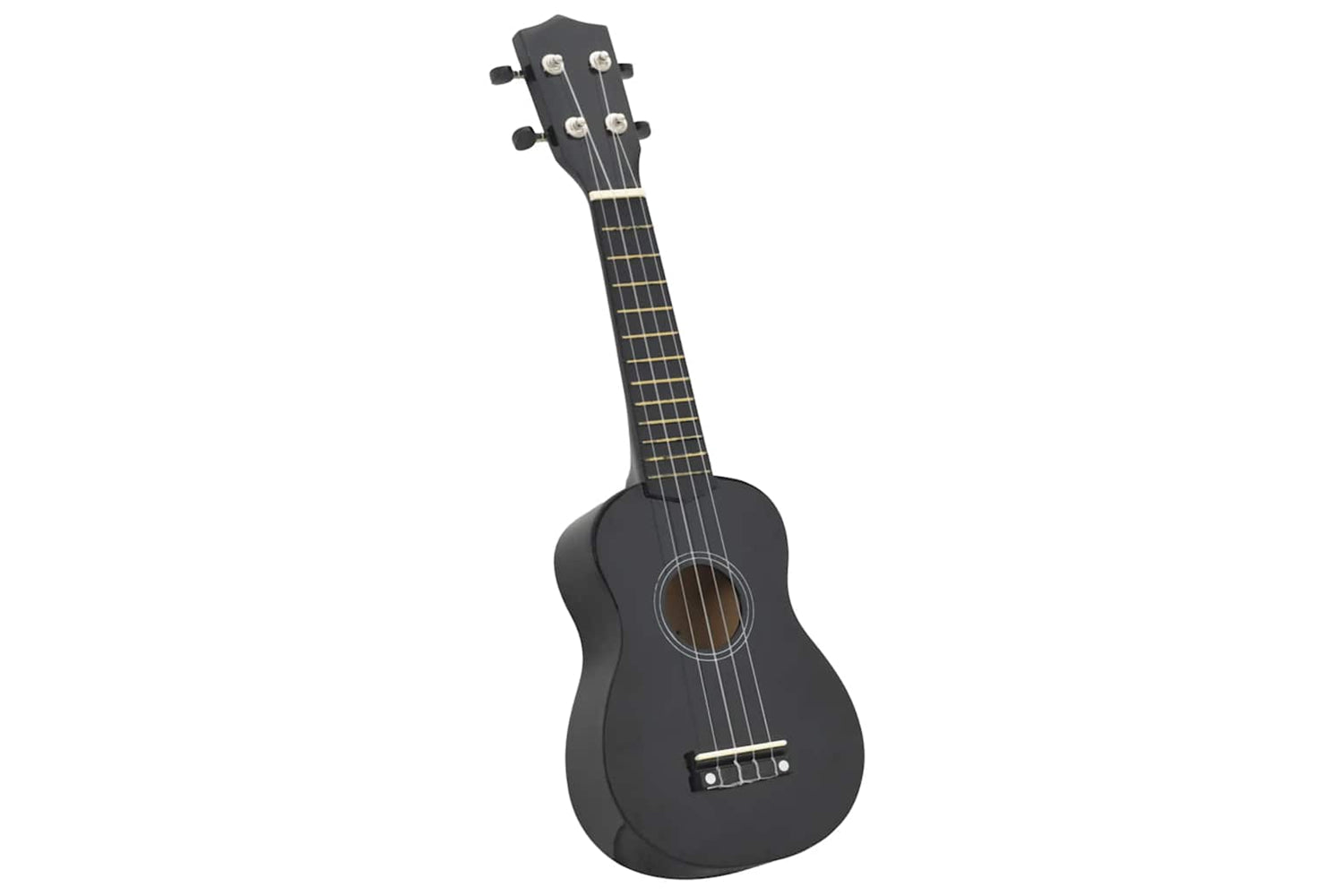 vidaXL 70147 Soprano Ukulele Set With Bag For Kids Black 21"-2