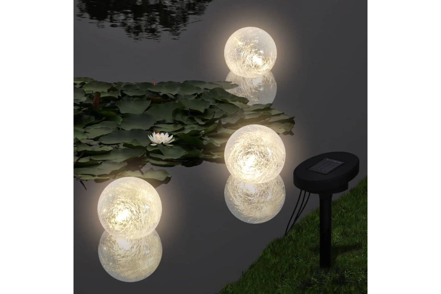 Vidaxl 277120 Floating Lamps 6 Pcs Led For Pond And Pool-2