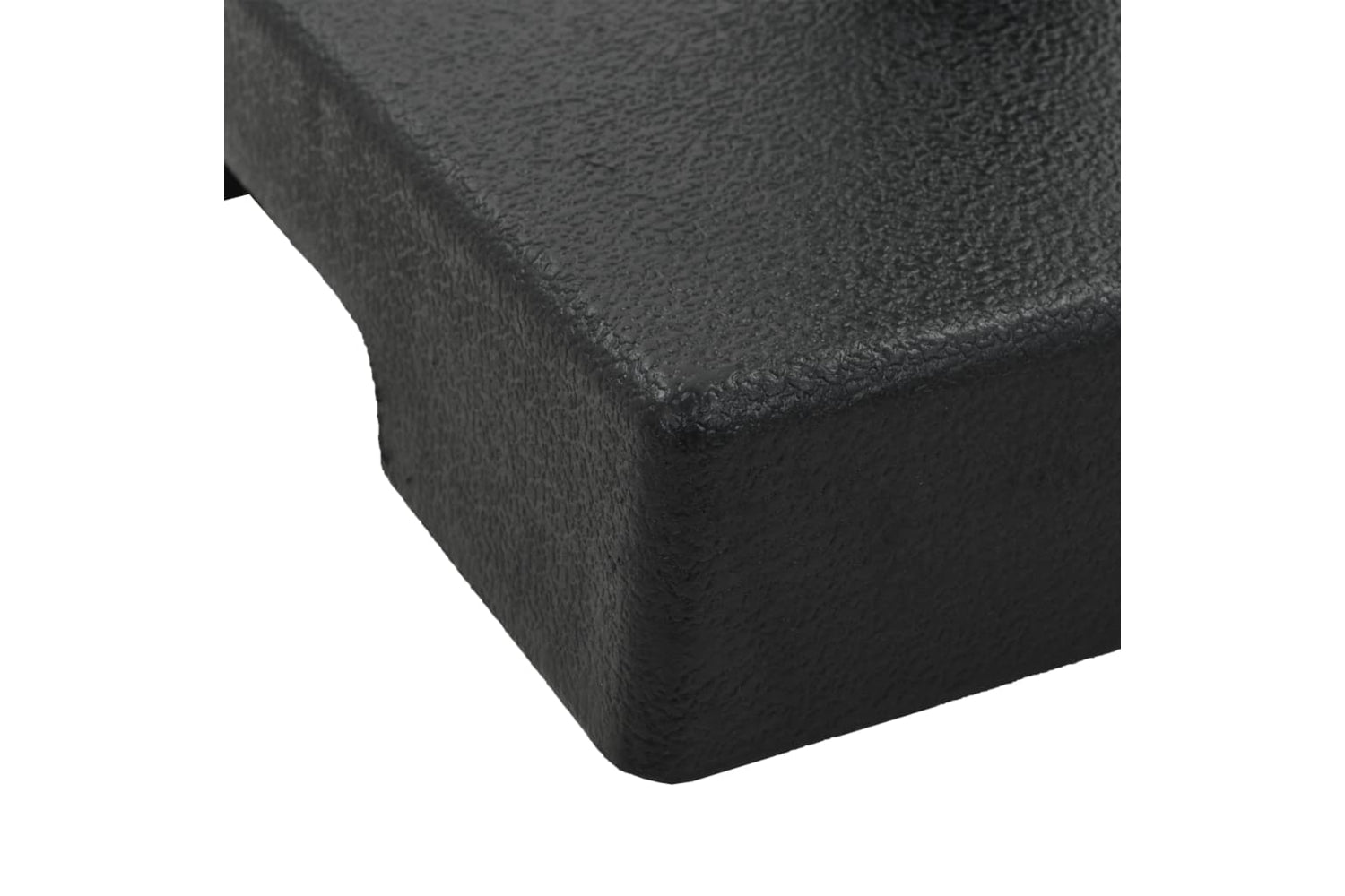 Vidaxl 45206 Parasol Base Square Polyresin 8 Kg Black-4