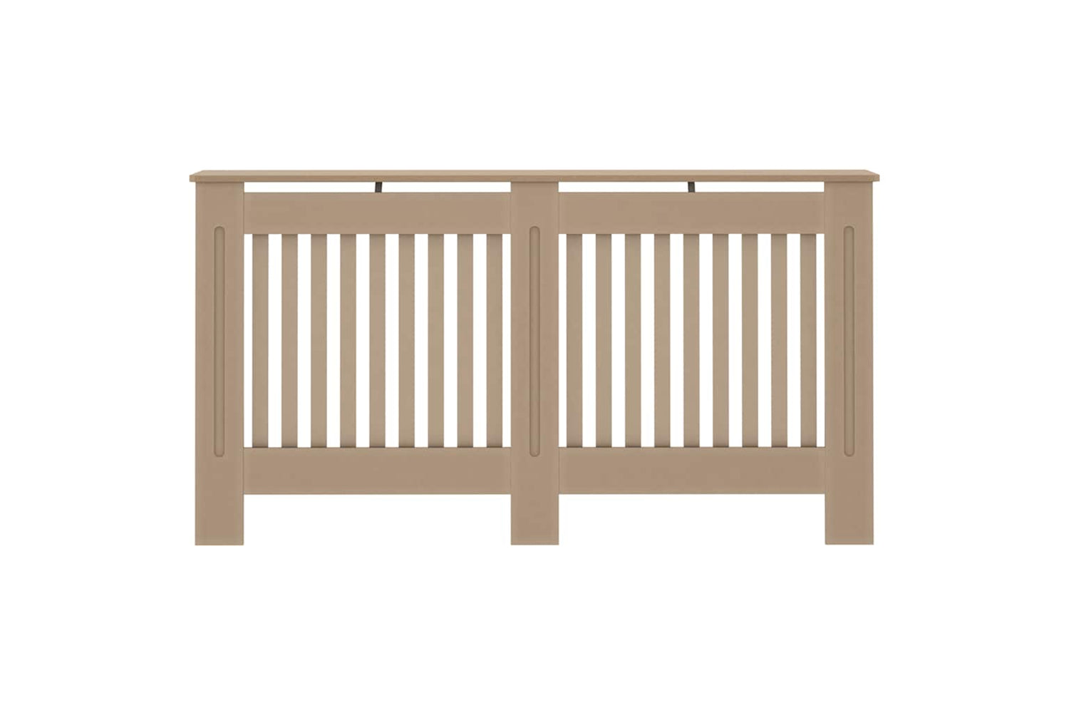 vidaXL Radiator Cover 152x19x81.5cm Mdf-3