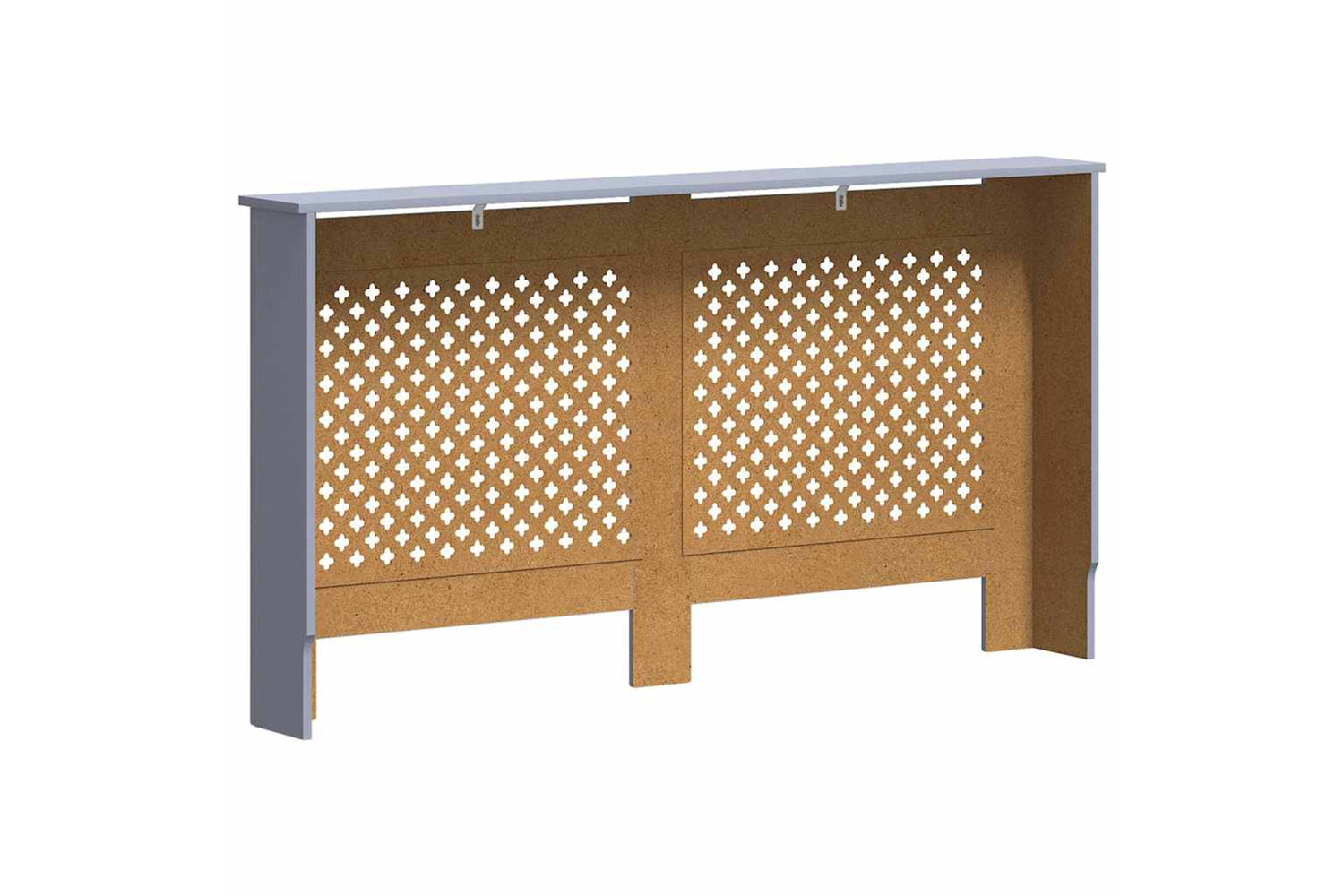 vidaXL Radiator Cover Anthracite 152x19x81.5cm Mdf-4