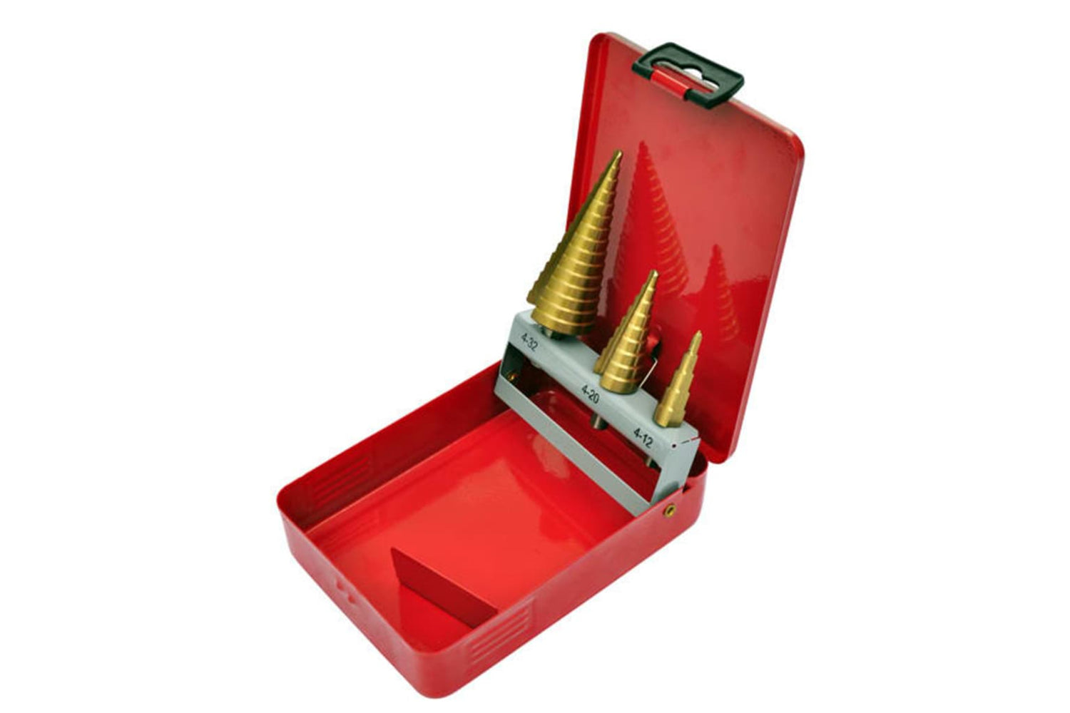 Vidaxl 140169 3-piece Hss Step Drill Set-2