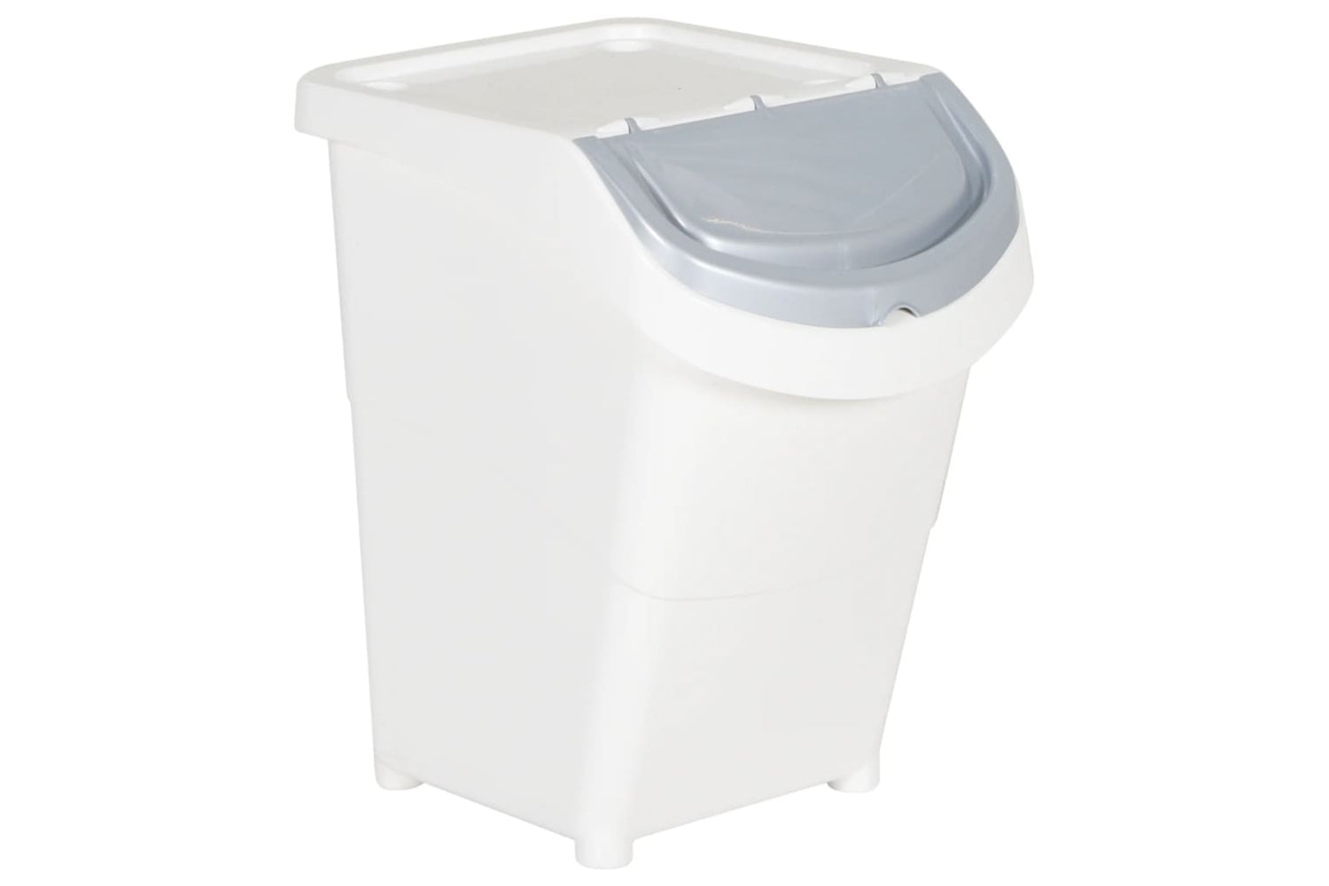 Vidaxl 364070 Stackable Waste Bins With Lids 3 Pcs White Pp 120 L-6