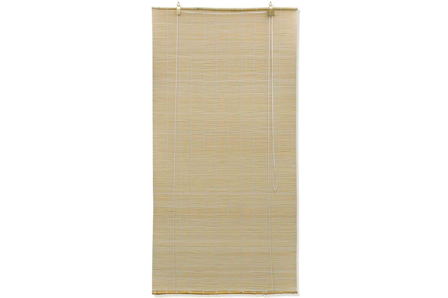 Vidaxl Natural Bamboo Roller Blinds 80 X 160 Cm-2