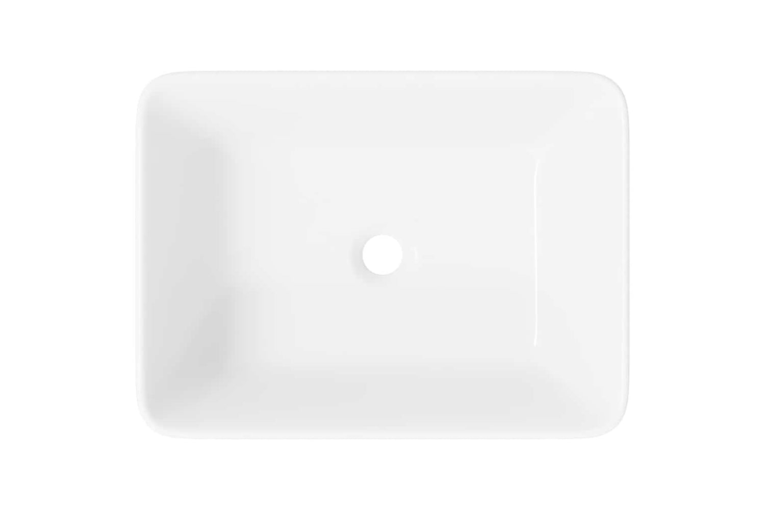 vidaXL 143919 Wash Basin 40x30x13cm Ceramic White-6