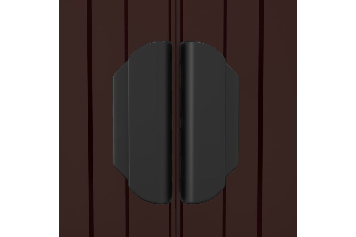 vidaXL 3147465 Garden Shed Dark Brown 192x606x223cm Galvanised Steel-6