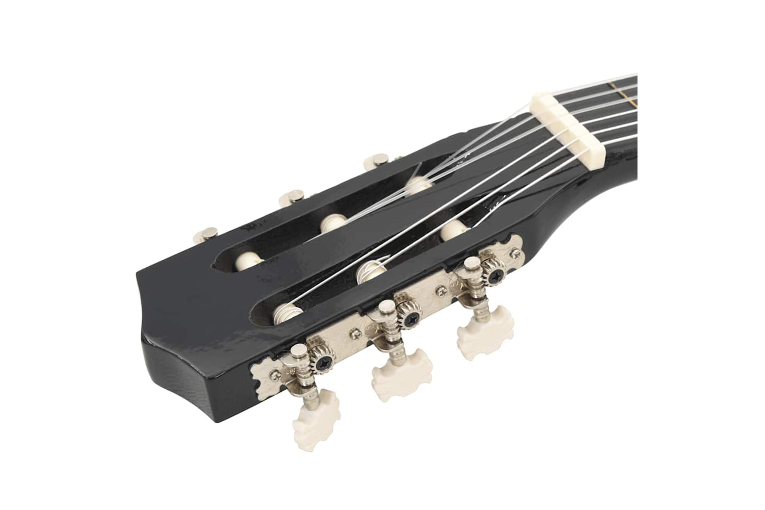 vidaXL 70127 8 Piece Classical Guitar Beginner Set Black 1/2 34"-9