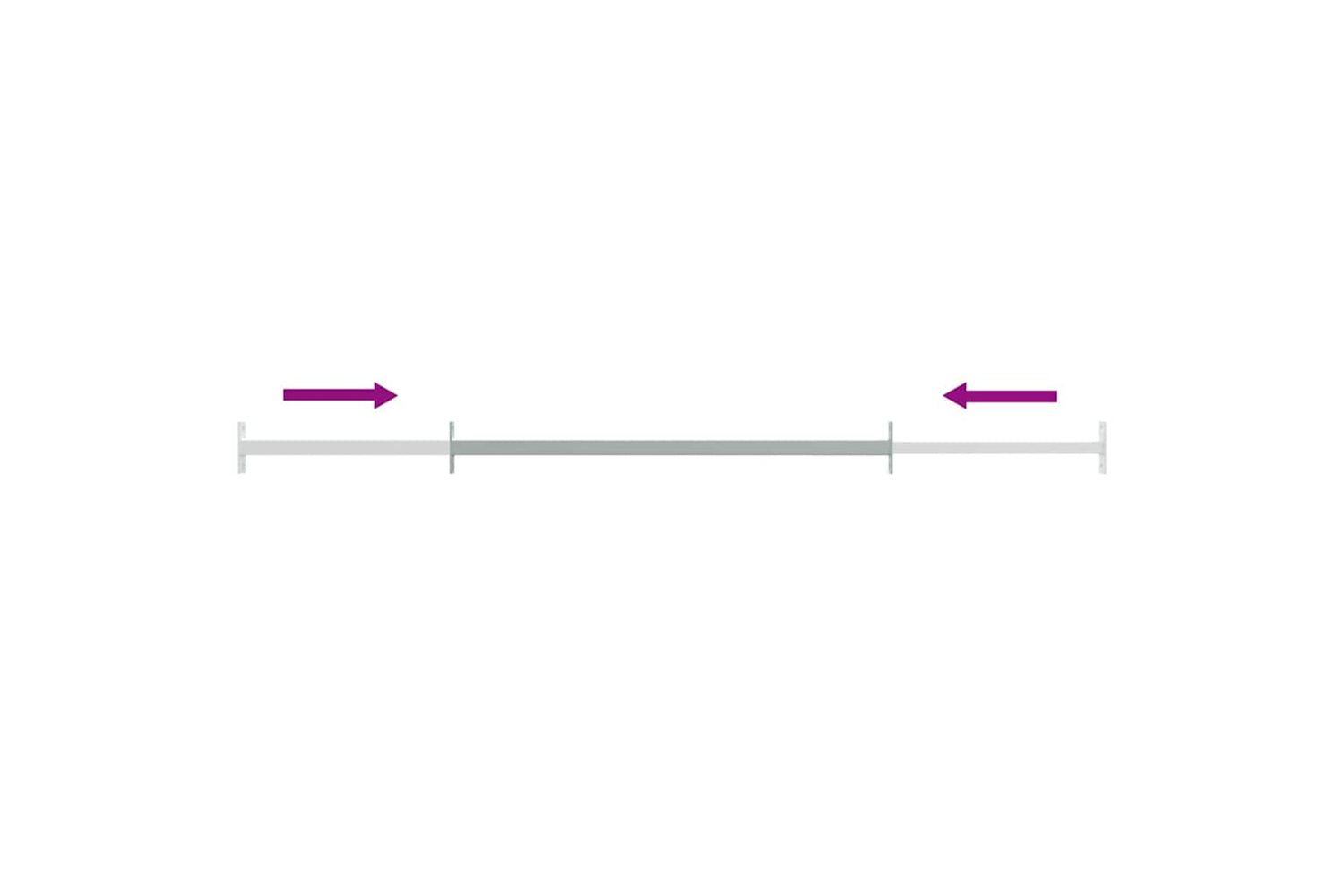 Vidaxl 144515 Adjustable Security Window Bar 710-1200 Mm-4