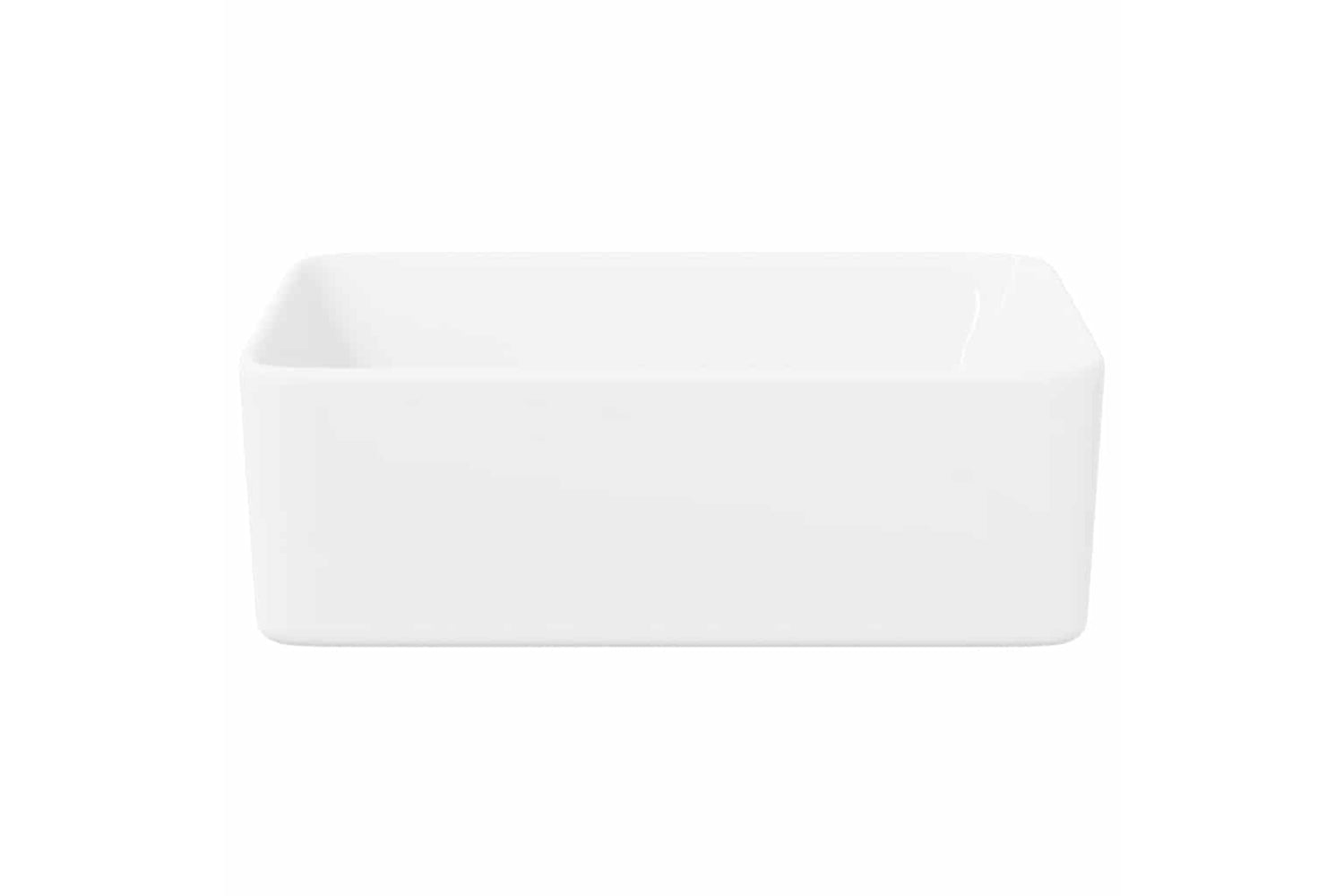 vidaXL 143919 Wash Basin 40x30x13cm Ceramic White-4