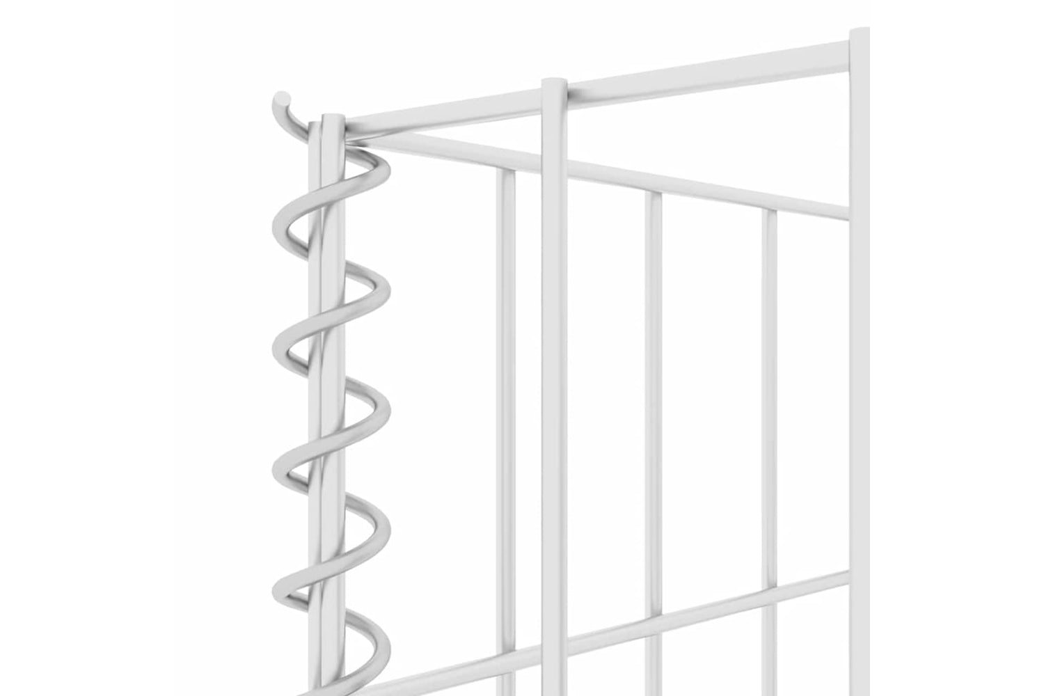 Vidaxl 145660 H-shaped Gabion Planter Steel Wire 260x40x80 Cm-4