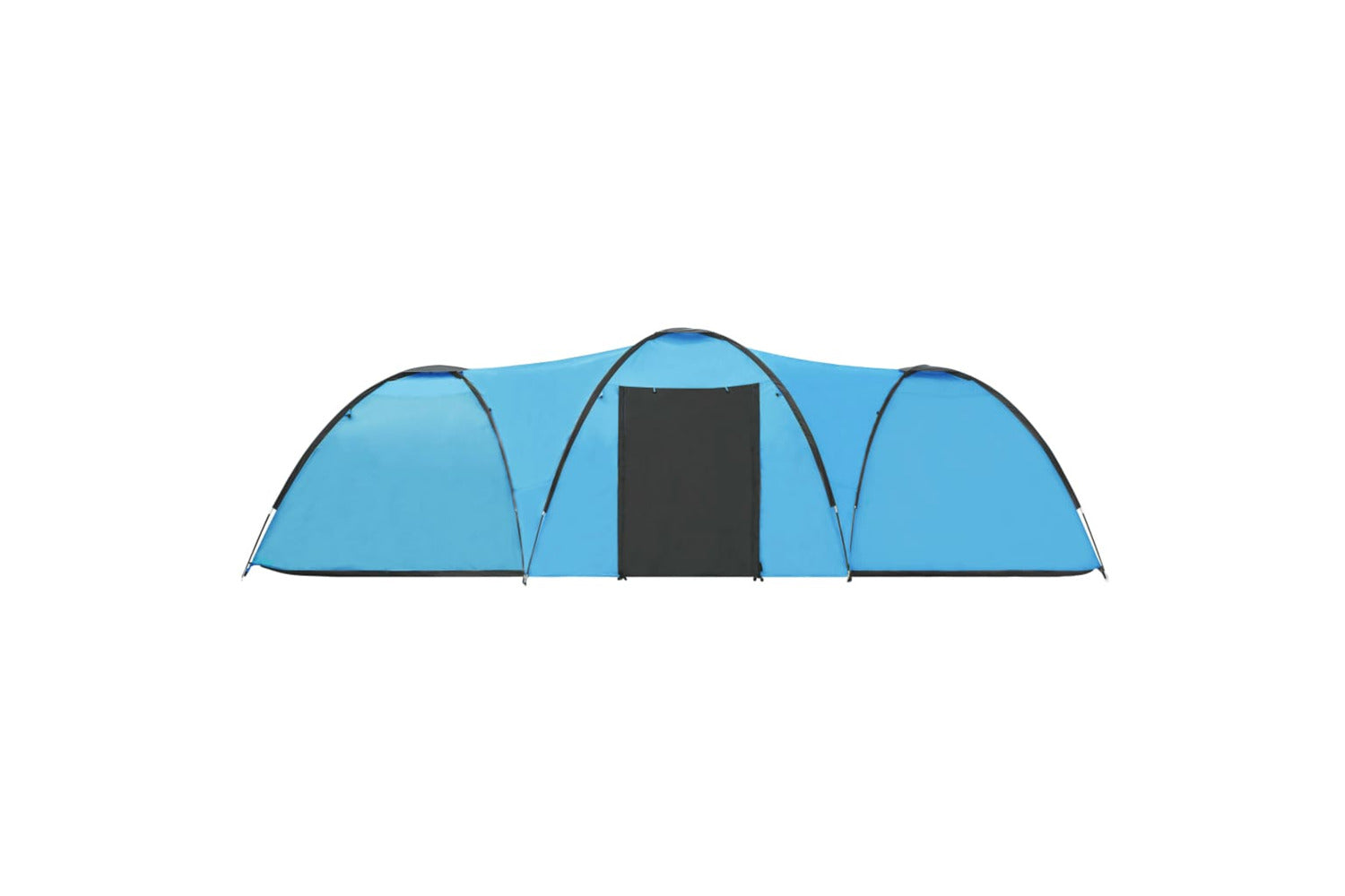 vidaXL 92230 Camping Igloo Tent 650x240x190cm 8 Person Blue-2