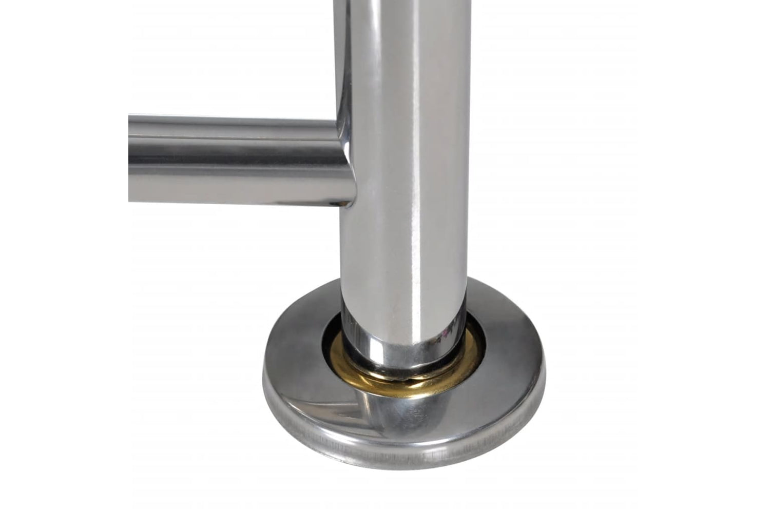 Vidaxl 140335 Stainless Steel Towel Rack 2 Tubes-5