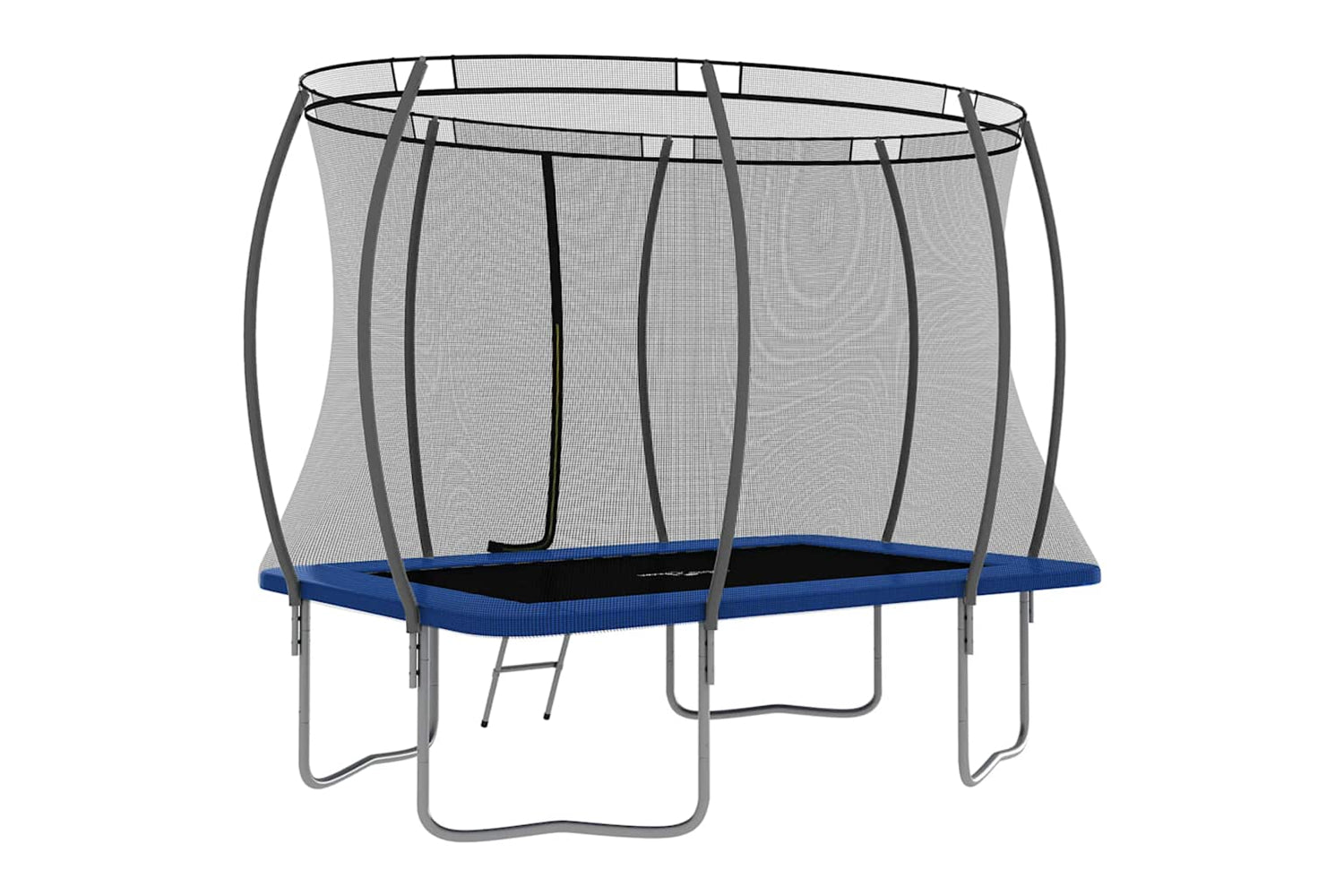 Vidaxl Trampoline Set Rectangular 274x183x76 Cm 150 Kg-4