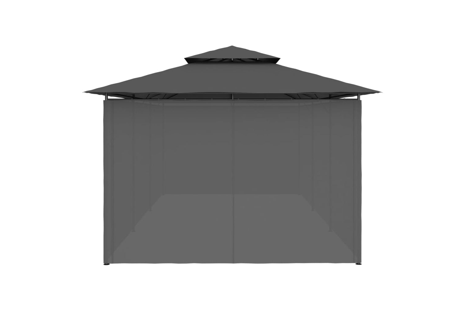 vidaXL 47966 Gazebo With Curtains 600x298x270cm Anthracite-6
