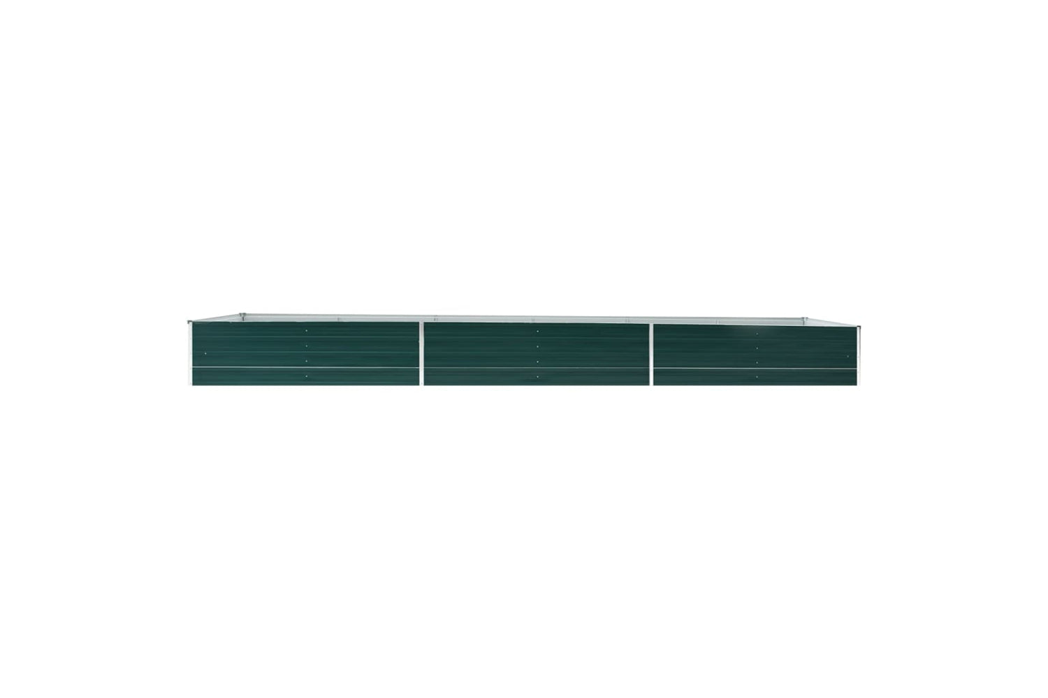 vidaXL 47065 Garden Raised Bed Galvanised Steel 480x80x45cm Green-2