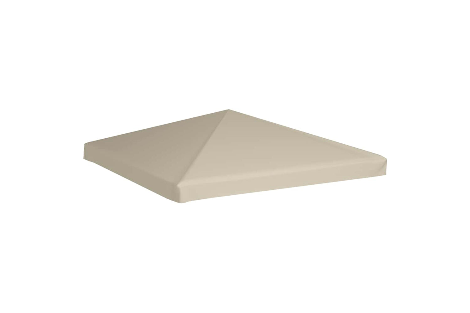 Vidaxl Gazebo Top Cover 310 G/m2 3x3 M Beige-2