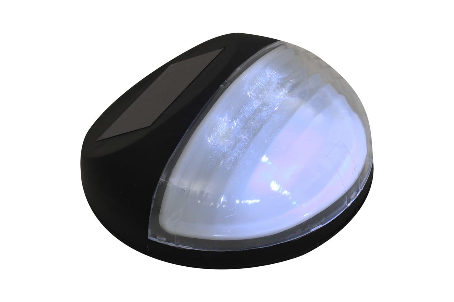 Vidaxl 44472 Outdoor Solar Wall Lamps Led 12 Pcs Round Black-6