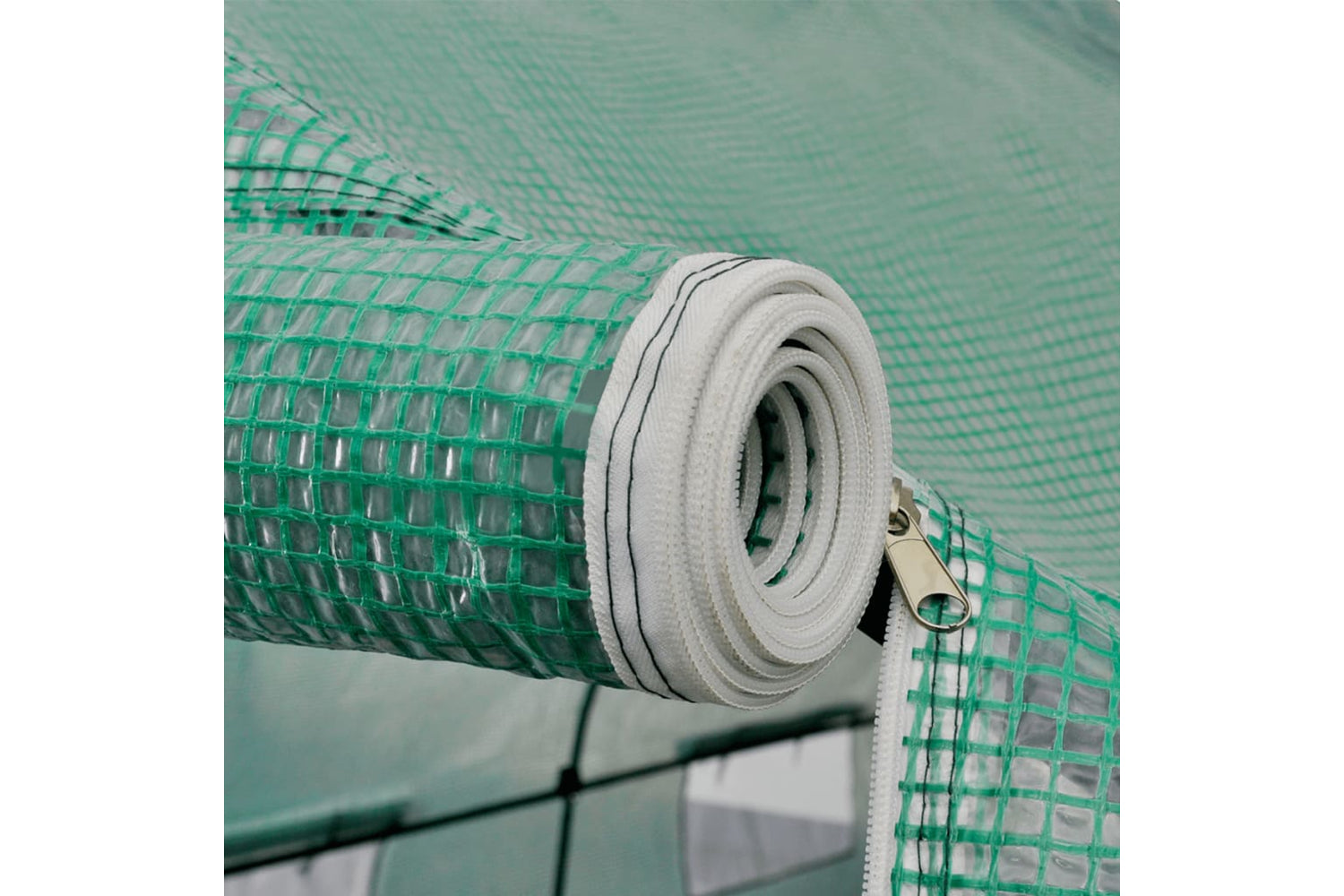Vidaxl 42911 Portable Polytunnel Greenhouse Steel Frame Walk-in 18 Mâ²-5