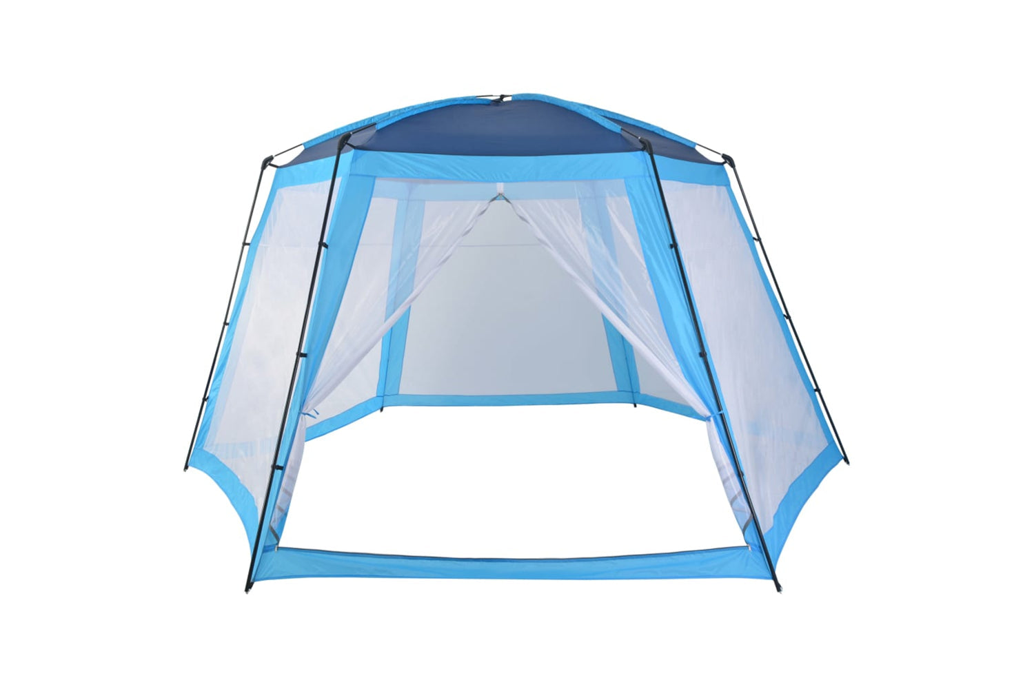 Vidaxl Pool Tent Fabric 500x433x250 Cm Blue-2