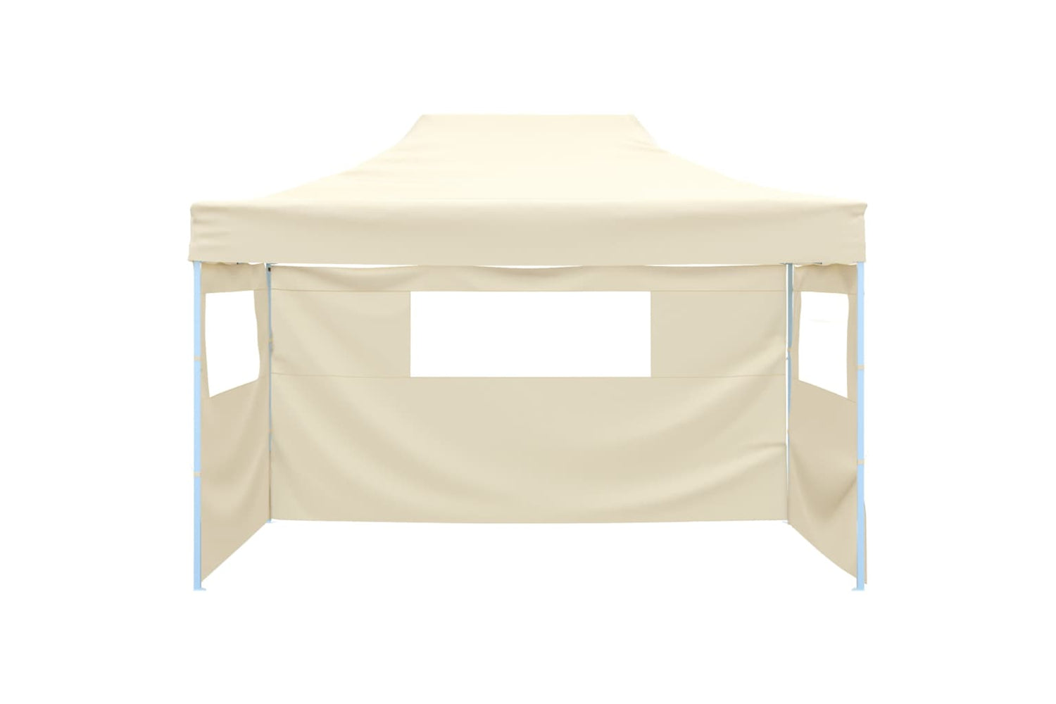 Vidaxl Foldable Tent With 3 Walls 3x4.5 M Cream-2