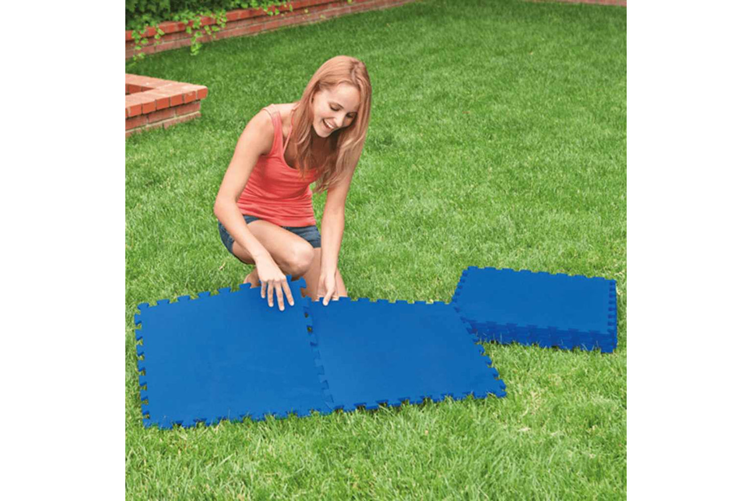 Intex 92033 Intex 8 Pcs Pool Floor Protectors 50x50 Cm Blue-2
