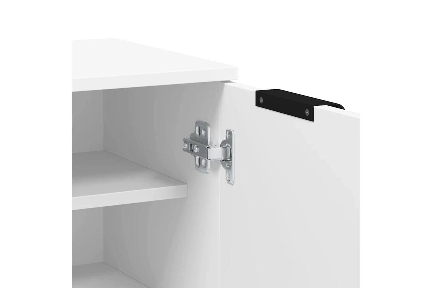 Vidaxl 811439 Shoe Cabinet White 59x35x100 Cm Engineered Wood-7