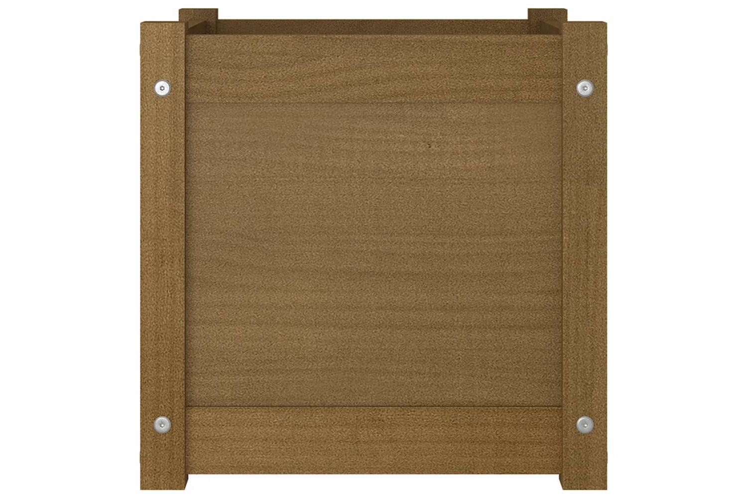 vidaXL 810540 Garden Planter Honey Brown 40x40x40cm Solid Pinewood-3