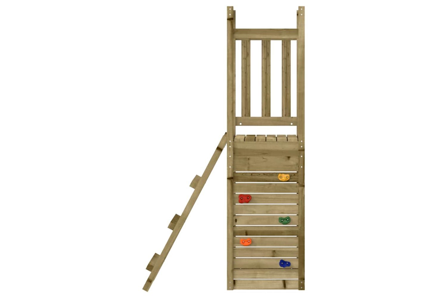 Vidaxl Outdoor Playset 53x46.5x169 Cm Impregnated Wood Pine-4