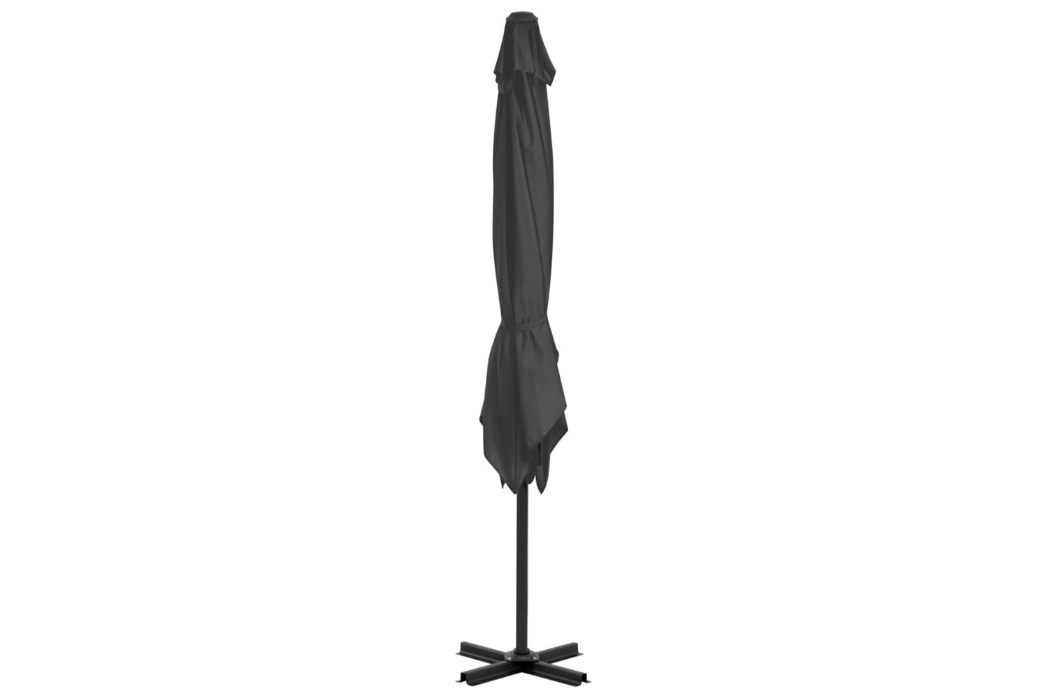 vidaXL 44618 Cantilever Umbrella With Aluminium Pole Anthracite 250x250cm-3