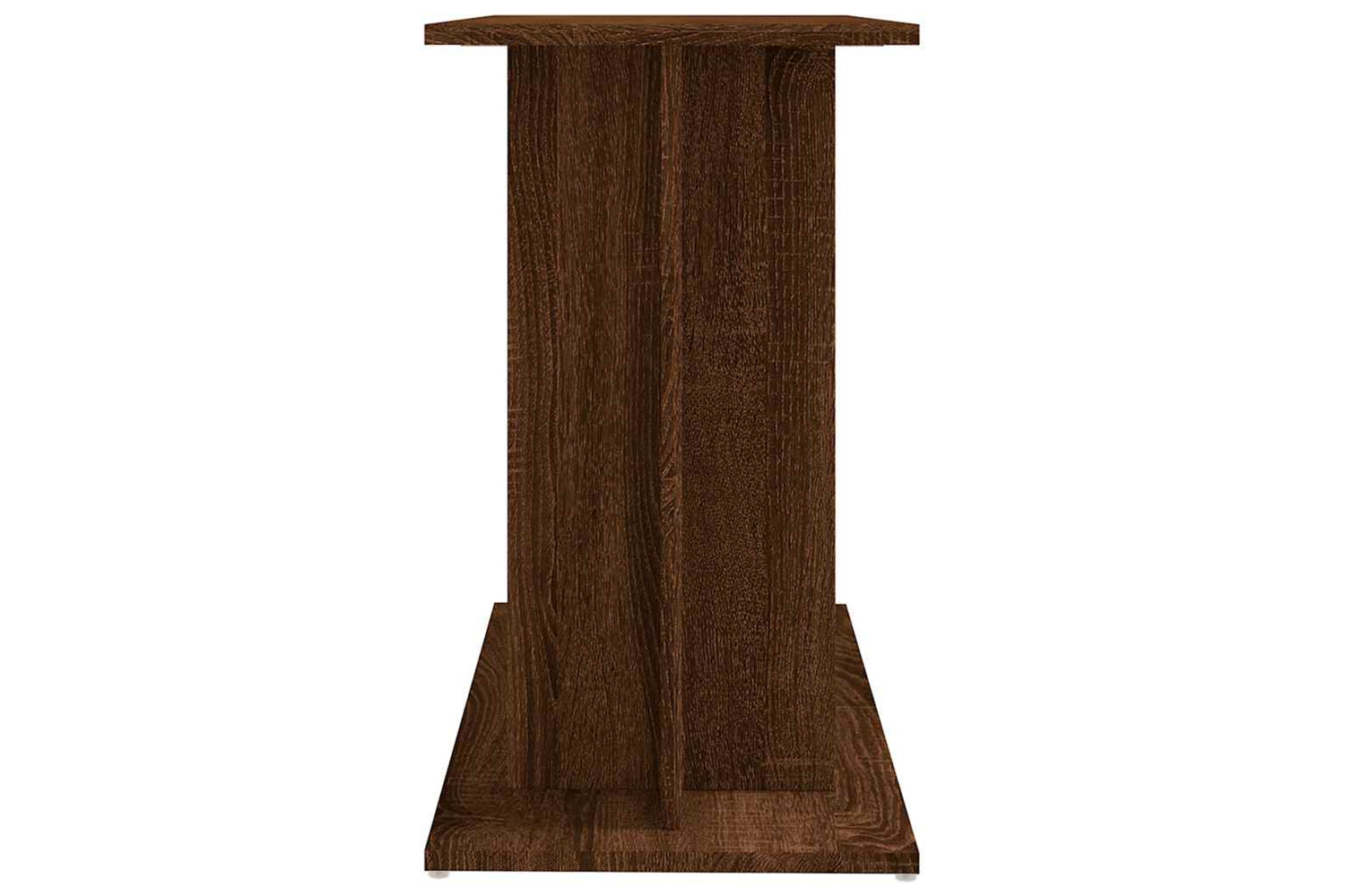 vidaXL 833582 Aquarium Stand Brown Oak 80x35x60cm Engineered Wood-4
